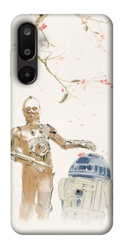 Чохол на Samsung Galaxy M16 5G Star Wars robots фото 1 з 1