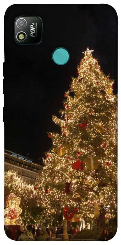 Чехол на TECNO POP 4 Новогодний v34 фото 1 из 1