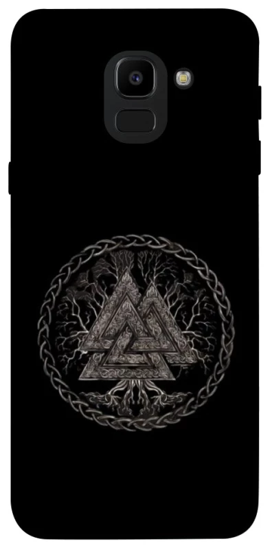 Чехол на Samsung J600F Galaxy J6 (2018) Валькнут v3 фото 1 из 1