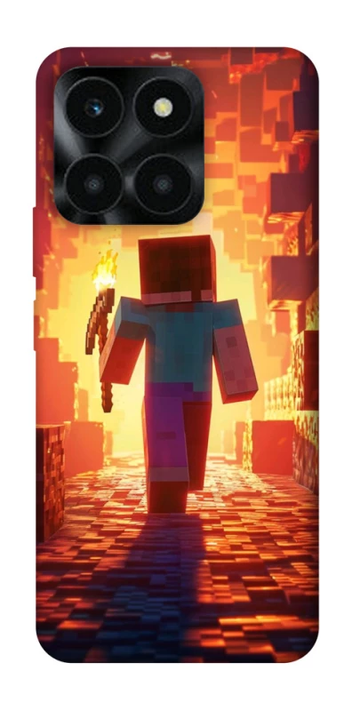 Чохол на Huawei Honor X6a Minecraft adventure фото 1 з 1