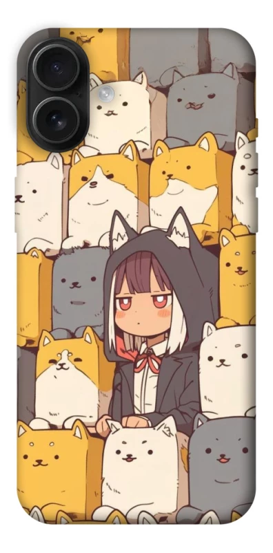 Чехол на Apple iPhone 16 Plus Like a cat фото 1 из 1