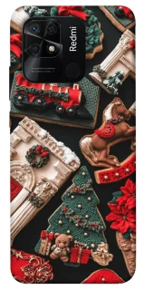 Чехол на Xiaomi Redmi 10C Новогодний v20 фото 1 из 1