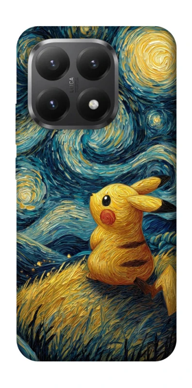 Чохол на Xiaomi 15T Pikachu and Van Gogh фото 1 з 1