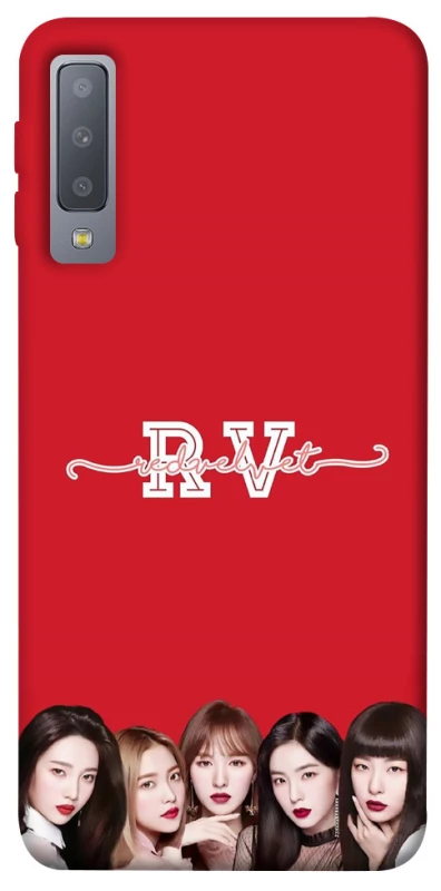 Чохол на Samsung A750 Galaxy A7 (2018) RED VELVET v3 фото 1 з 1