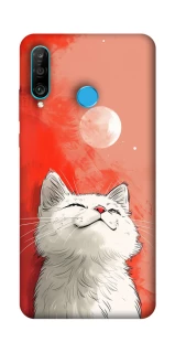 Чехол на Huawei P30 lite Cute kittie фото 1 из 1