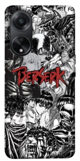 Чехол на Oppo A58 4G Berserk Collage фото 1 из 1