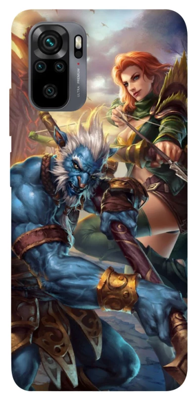 Чехол на Xiaomi Redmi Note 10 / Note 10s Dota heroes фото 1 из 1