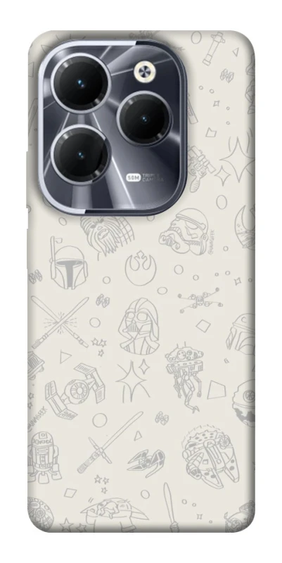 Чохол на Infinix Hot 40 Star Wars background ver.1 фото 1 з 1