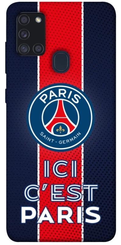 Чохол на Samsung Galaxy A21s FC PSG v1 фото 1 з 1