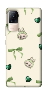 Чехол на Xiaomi Civi 6 Labubu Green Heart фото 1 из 1