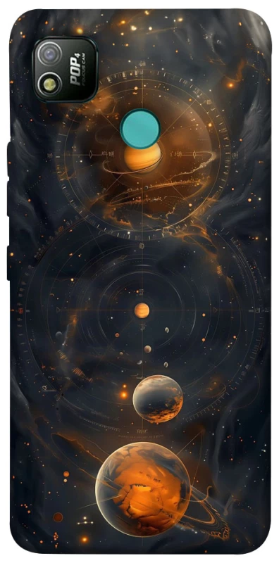 Чехол на TECNO POP 4 Солнечная система фото 1 из 1