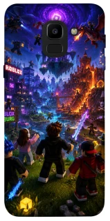 Чехол на Samsung J600F Galaxy J6 (2018) Roblox aesthetics ver.12 фото 1 из 1