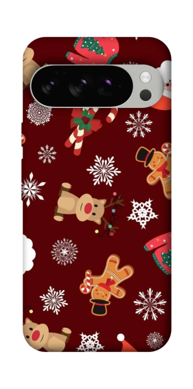 Чехол на Google Pixel 10 Pro Новогодний v6 фото 1 из 1