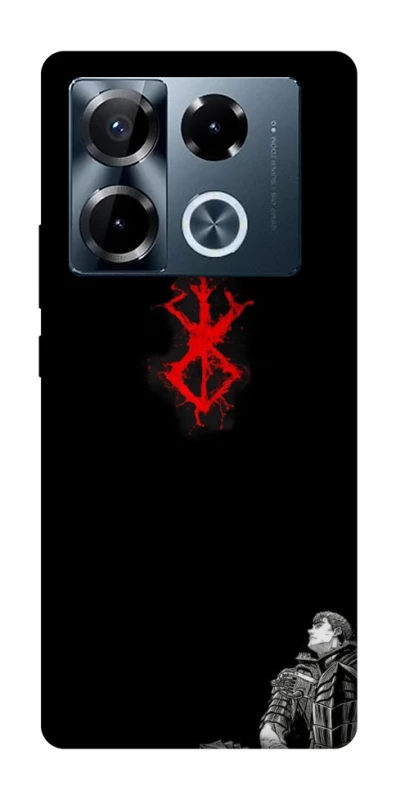 Чохол на Infinix Note 40 Pro 4G berserk black фото 1 з 1