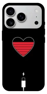 Чехол на Apple iPhone 18 Pro Max Charge your heart фото 1 из 1