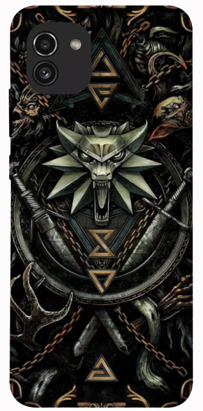 Чехол на Samsung Galaxy A03 Ведьмак фото 1 из 1