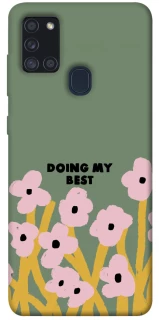 Чехол на Samsung Galaxy A21s Doing my best фото 1 из 1