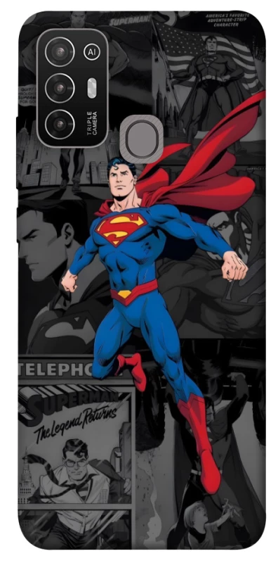 Чохол на ZTE Blade A52 superman comics фото 1 з 1