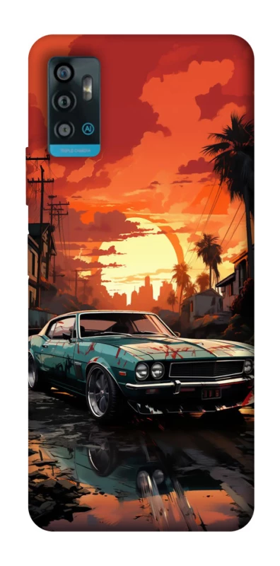 Чохол на ZTE Blade A71 Car at sunset фото 1 з 1
