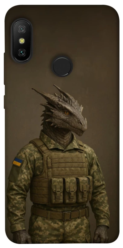 Чохол на Xiaomi Mi A2 Lite / Xiaomi Redmi 6 Pro Дракон захисник фото 1 з 1