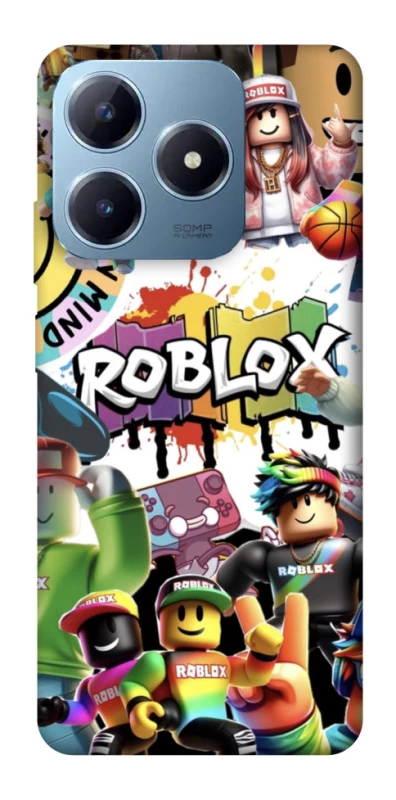 Чехол на Realme C63 Roblox Characters Collage фото 1 из 1
