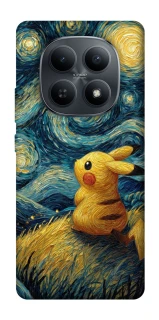 Чехол на Xiaomi Redmi Note 15 4G/5G (EU) Pikachu and Van Gogh фото 1 из 1