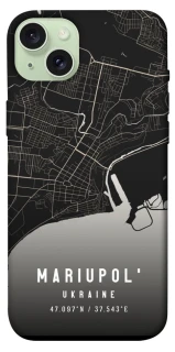 Чохол на Apple iPhone 15 Plus (6.7") Mariupol map фото 1 з 1