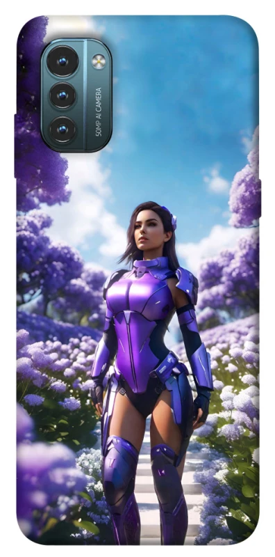 Чохол на Nokia G21 Cyber space girl ver.4 фото 1 з 1