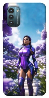 Чехол на Nokia G21 Cyber space girl ver.4 фото 1 из 1