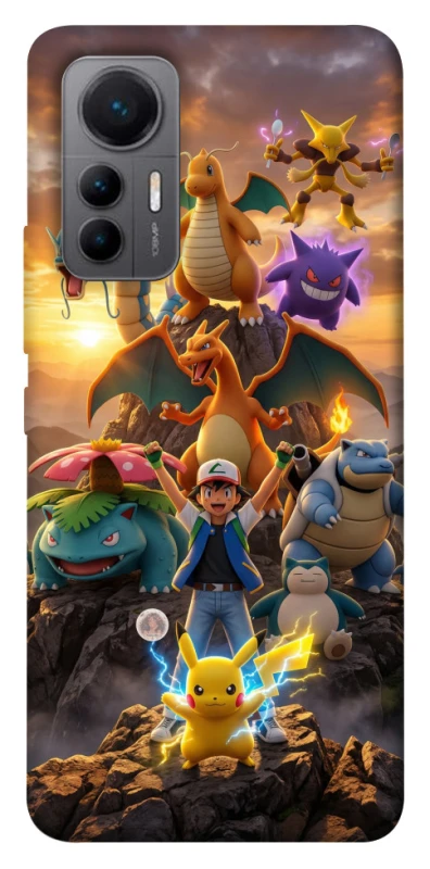 Чехол на Xiaomi 12 Lite Pokemon фото 1 из 1
