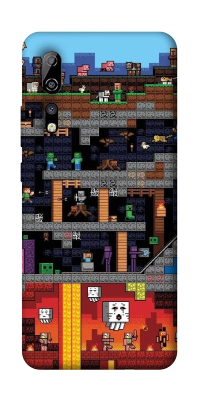 Чохол на ZTE Axon 10 Pro Minecraft фото 1 з 1