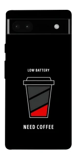 Чехол на Google Pixel 6a Low battery фото 1 из 1