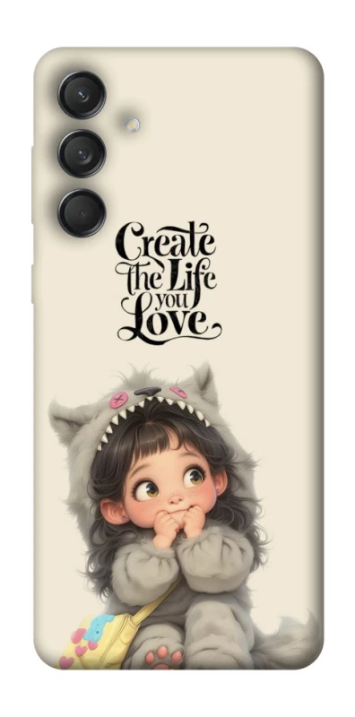 Чохол на Samsung Galaxy M55 Create the life you love фото 1 з 1