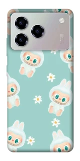 Чохол на ZTE Blade A76 Labubu Green фото 1 з 1