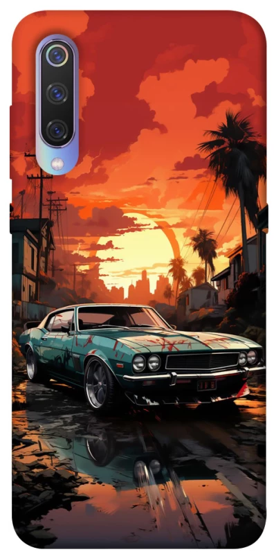 Чохол на Xiaomi Mi 9 Car at sunset фото 1 з 1
