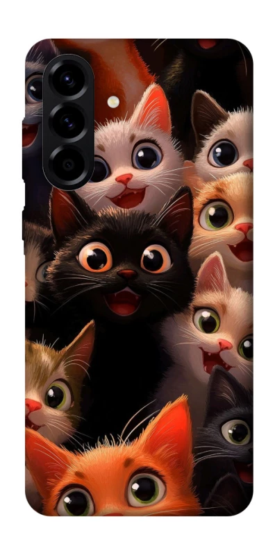 Чохол на Samsung Galaxy A56 5G happy cats фото 1 з 1