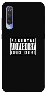 Чехол на Xiaomi Mi 9 Parental Advisory Label фото 1 из 1