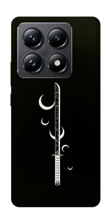 Чехол на Xiaomi 14T Pro Самурай всегда с катаной фото 1 из 1