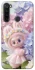 Чохол на Xiaomi Redmi Note 8T Labubu & Flowers ver.1 фото 1 з 1