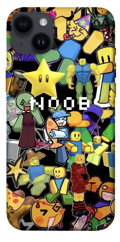 Чехол на Apple iPhone 14 Plus (6.7") Roblox Noob фото 1 из 1