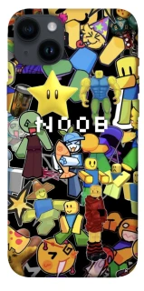 Чехол на Apple iPhone 14 Plus (6.7") Roblox Noob фото 1 из 1