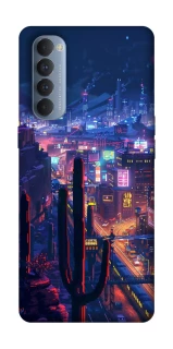 Чехол на Oppo Reno 4 Pro Night city фото 1 из 1