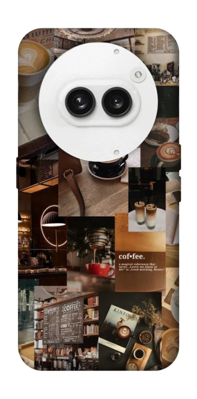 Чехол на Nothing Phone (2a) Coffee collage ver.2 фото 1 из 1
