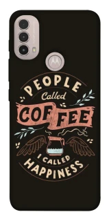 Чохол на Motorola Moto E40 Сoffee happiness фото 1 з 1