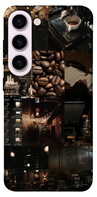 Чохол на Samsung Galaxy S23+ Coffee collage ver.1 фото 1 з 1