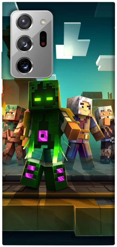 Чохол на Samsung Galaxy Note 20 Ultra Minecraft dungeon фото 1 з 1