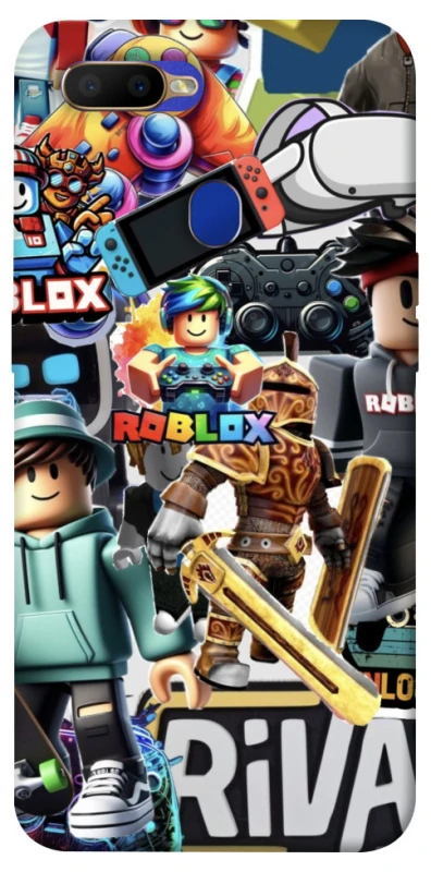 Чохол на Oppo A5s Roblox collage ver.1 фото 1 з 1