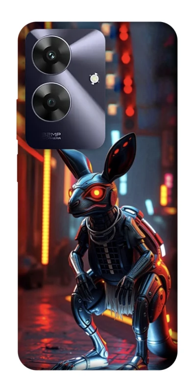 Чехол на Realme Note 60 Cyber Kangaroo фото 1 из 1