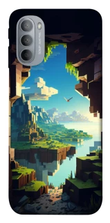 Чехол на Motorola Moto G31 Minecraft sunrise фото 1 из 1