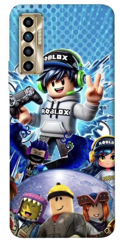 Чехол на TECNO Camon 17P Roblox collage ver.3 фото 1 из 1